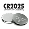 CR2025 3V Lithium Coin Cell Battery