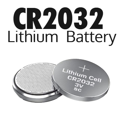 CR2032 3V Lithium Coin Cell Battery
