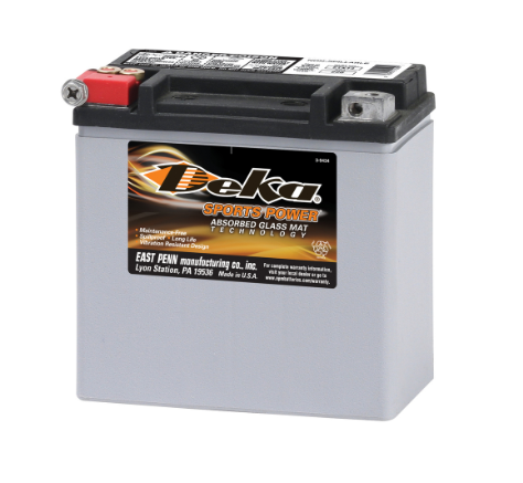 ETX12, Deka Power Sports Battery