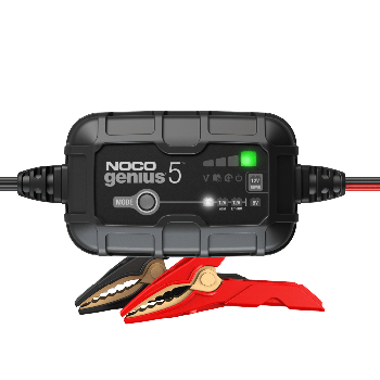 NOCO GENIUS5-Amp Battery Charger, Battery Maintainer, and Battery Desulfator